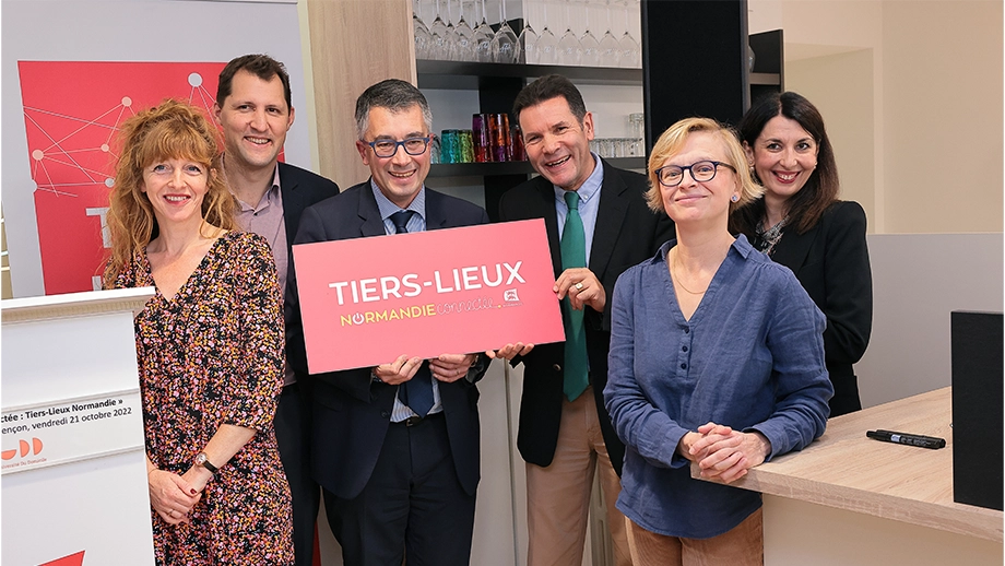 Notre Campus Alençon reçoit le label Tiers-Lieux Normandie